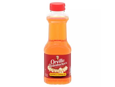 Aceite para hacer palomitas de maíz Orville Redenbacher con sabor a mantequilla Popping & Topping de 16 oz