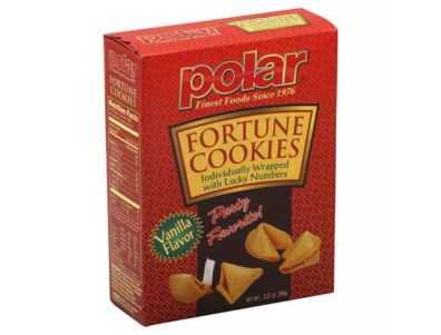 Galletas de la suerte polar de vainilla 3,5 oz