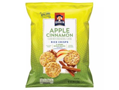 Quaker Chips de arroz con canela y manzana 7,04 oz