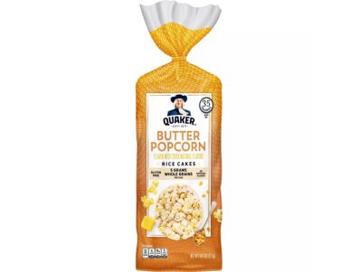Tortitas de arroz Quaker con palomitas de maíz y mantequilla 4,47 oz