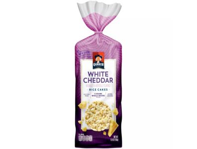 Quaker Tortitas de arroz con queso cheddar blanco 5,5 oz