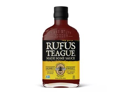 Salsa para barbacoa Rufus Teague dulce con miel de 16 oz