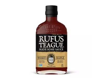 Salsa para barbacoa Rufus Teague con whisky y arce de 16 oz