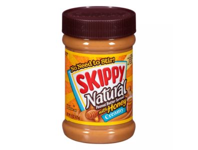 Crema de cacahuate Skippy cremosa natural con miel 15 oz