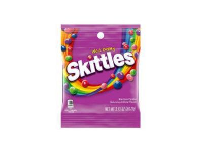 bolsa de Skittles Wild Berry Caramelos masticables, 3,13 oz