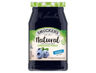 Mermelada para untar Smucker's de arándanos naturales de 17,25 oz