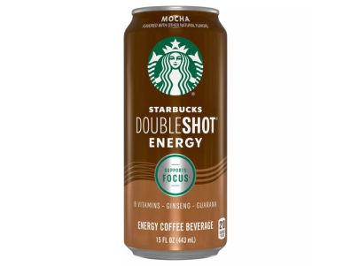 Starbucks Bebida energética de café moca Double Shot 15 oz