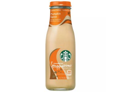 Café frío Starbucks Frappuccino sabor a calabaza y especias 13,7 oz