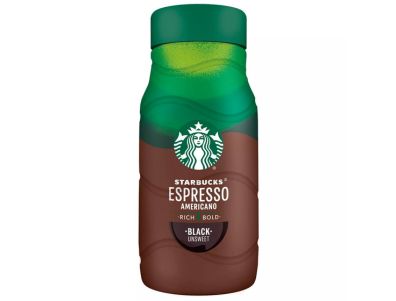 Café frío Starbucks espresso negro helado sin azúcar de 40 oz