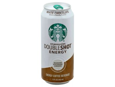 café Bebida energética Starbucks con chocolate blanco y doble dosis de 15 oz