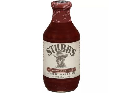 Salsa para barbacoa Stubb de mezquite ahumado de 18 oz