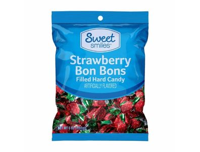 bolsa de Caramelos Sweet Smiles Bon Bons de fresa 10 oz