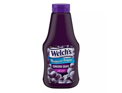 Mermelada Welch de uva Concord con bajo contenido de azúcar de 17,1 oz