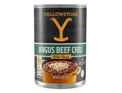 Chili Yellowstone con carne Angus con frijoles, lata de 15 oz