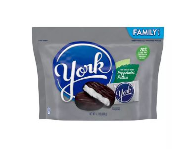 Chocolate York Caramelos Dark Peppermint Patties Paquete familiar 17,3 oz