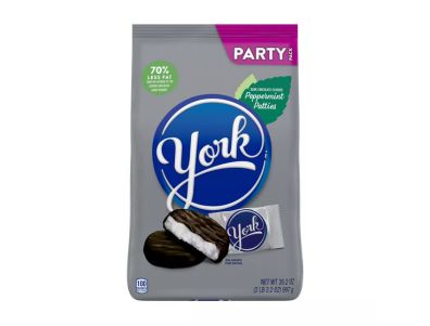 Chocolate York Caramelos Dark Peppermint Patties Paquete para fiestas 35,2 oz