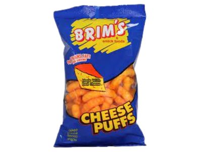 Cheese puffs de Brim, bolsas de 7 oz