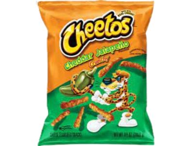 Cheetos queso cheddar y jalapeño de 8.5 oz