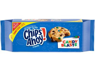 Galletas Chips Ahoy! Candy Blast tamaño familiar, 18,9 oz