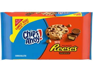 Galletas Chips Ahoy! con Reese, tamaño familiar, 14,25 oz