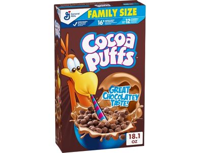 cereal Cocoa Puffs con chocolate y granos integrales 18,1 oz