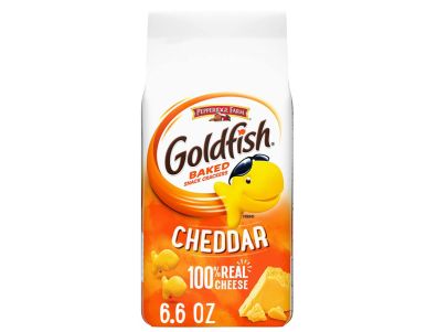 Galletas Goldfish de queso cheddar de Pepperidge Farm, galletas horneadas tipo refrigerio, bolsa de 6,6 oz