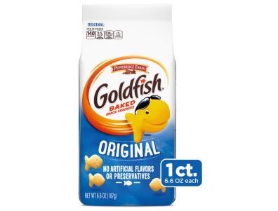 Galletas Goldfish Original, galletas tipo snack, bolsa de 6,6 oz