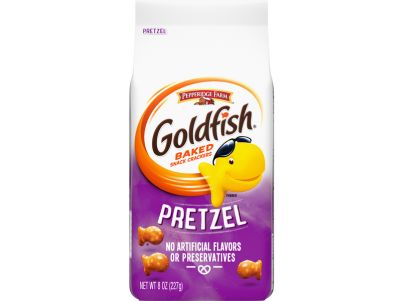 Galletas Goldfish Pretzel!, galletas tipo snack, bolsa de 8 oz