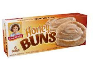 pastelito Little Debbie Honey Buns 6 ct