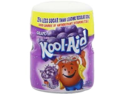 polvo Kool-Aid para bebida de uva 8 qt