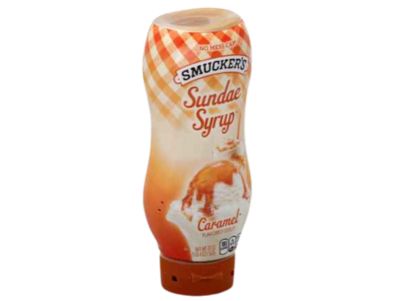 Jarabe Smucker's para helado con sabor a caramelo 20 oz