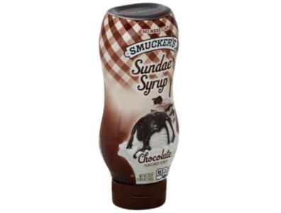 Jarabe Smucker's para helado con sabor a chocolate de 20 oz