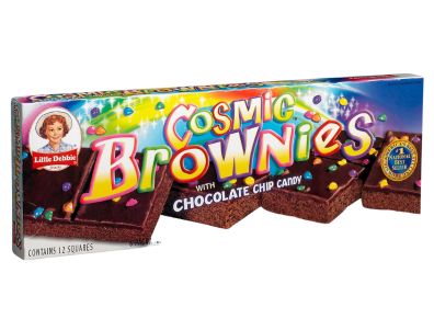 Pastelito Little Debbie Brownies cósmicos 6 unidades