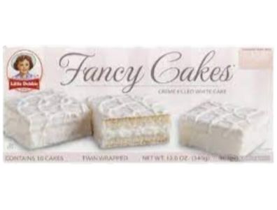 Pastelito Little Debbie fancy cakes 10 unidades