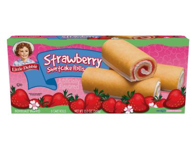 pastelito Little Debbie rollo de fresa 6 unidades