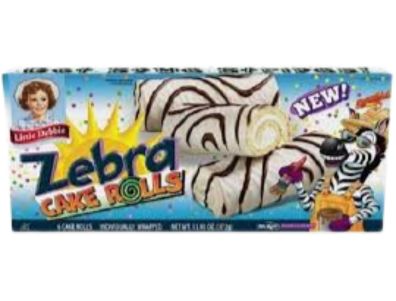 pastelito Little Debbie de zebra rollos 6 unidades