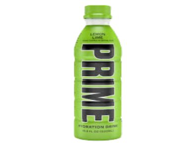 Prime limón y lima, 16,9 fl oz, botella de plástico individual