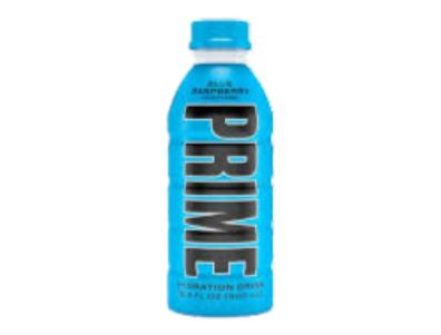 Prime Blue Raspberry, 16,9 fl oz, botella de plástico individual