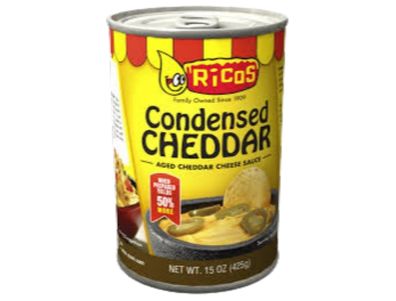 queso Ricos cheddar añejo condensado, 15 oz