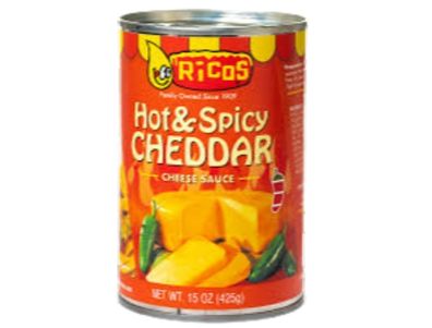 queso Ricos picante y picante, 15 oz