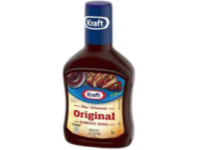 Salsa de barbacoa Kraft Original, botellas de 18 oz