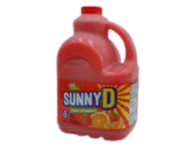 jugo Sunny D Ponche cítrico con sabor a fresa y naranja 1 galón