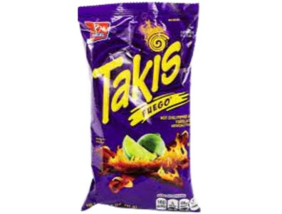 Takis Fuego con chile picante y limón  9,9 oz