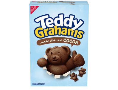 Bocadillos de galletas chocolate Graham de Teddy Graham, 10 oz